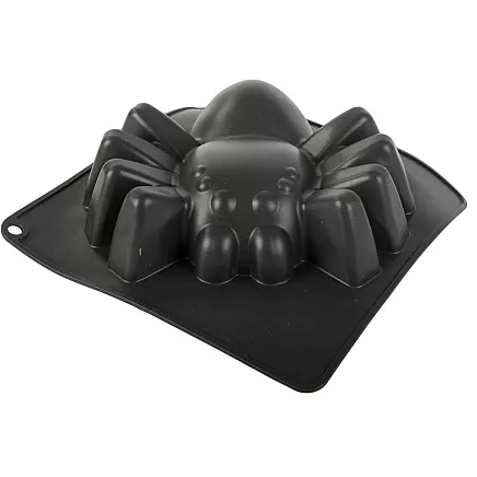Spider cake tin large silicone for halloween