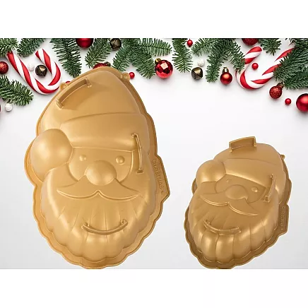 Baking tin santa claus large silicone cake tin christmas