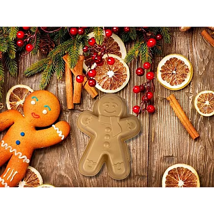 Large cake tin silicone christmas cake tin