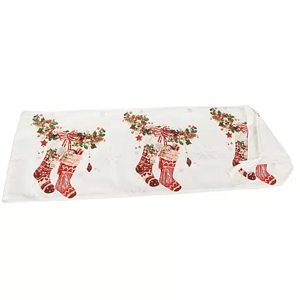 Christmas table runner for christmas eve 205x35cm