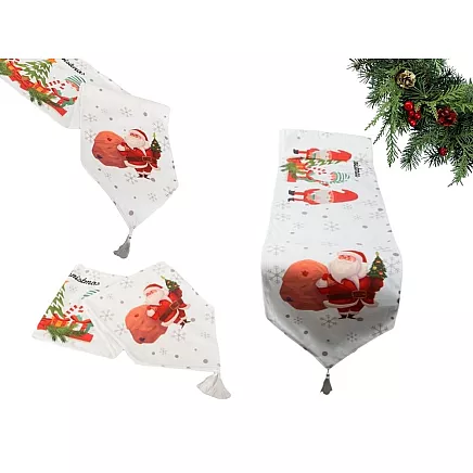 Christmas table runner christmas tablecloth christmas eve 205x35cm