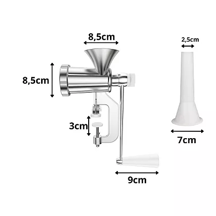 Meat mincer manual sausage stuffing machine manual