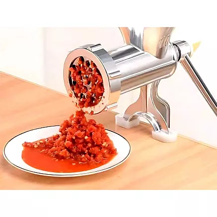 Meat mincer manual sausage stuffing machine manual
