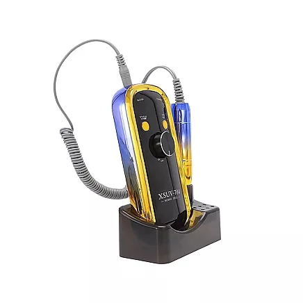 Manikīra un pedikīra aparāts, nagu frēze 65 W, bezvadu, ar 6 dimanta uzgaļiem