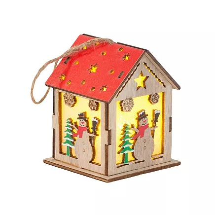 Koka Ziemassvētku Laterna, Eglītes Rotājums