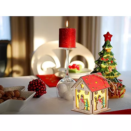 Koka Ziemassvētku Laterna, Eglītes Rotājums