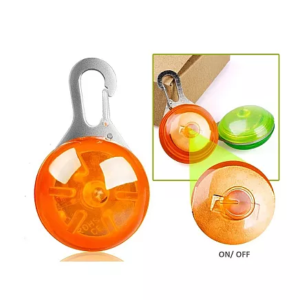 Led collar light dog collar pendant cat collar light