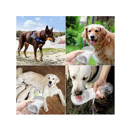 Water bowl portable dog walking poison 380ml