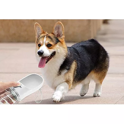 Water bowl portable dog walking poison 380ml