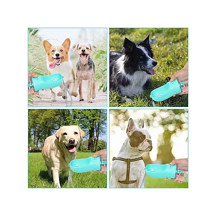 Water bowl portable dog walking poison 380ml