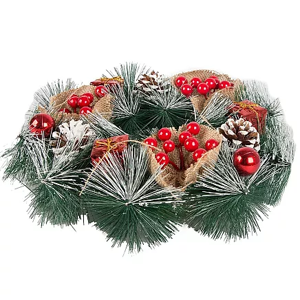 Garland christmas wreath christmas decorations door decoration window