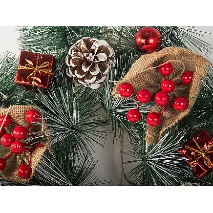 Garland christmas wreath christmas decorations door decoration window