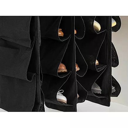Shoe organiser for wardrobe hanging shoe rack 12 pairs