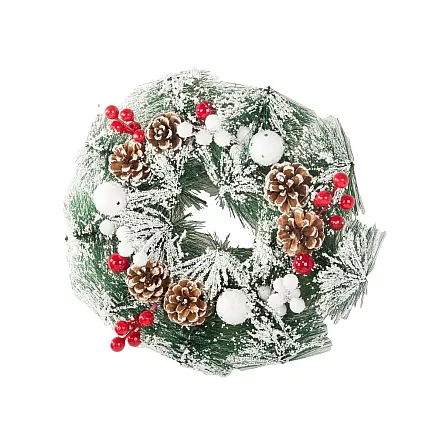 Garland christmas wreath christmas decorations door decoration window