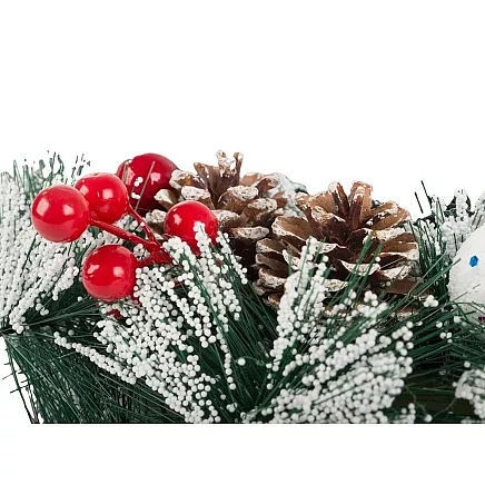 Garland christmas wreath christmas decorations door decoration window