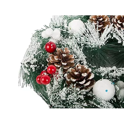 Garland christmas wreath christmas decorations door decoration window