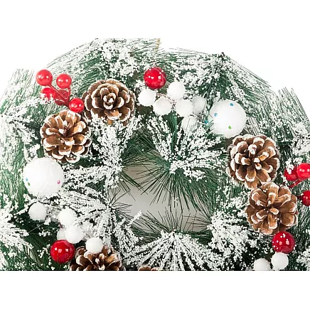 Garland christmas wreath christmas decorations door decoration window