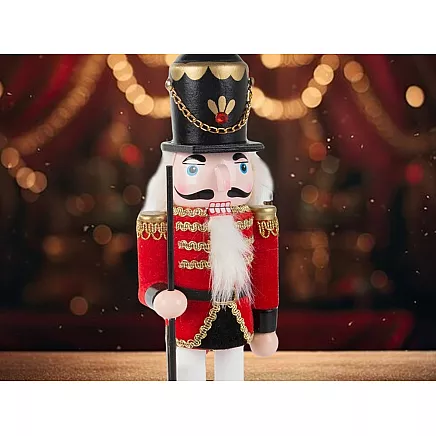 Ziemassvētku Koka Riekstkodis, 30 cm