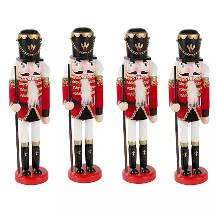 Ziemassvētku Koka Riekstkodis, 30 cm