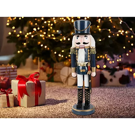 Ziemassvētku Koka Riekstkodis, 35 cm