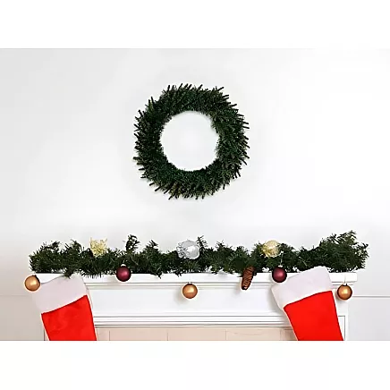 Christmas wreath door decoration table large 50cm