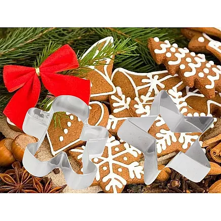Gingerbread cookie cutters christmas cookies 15 pcs. To bake