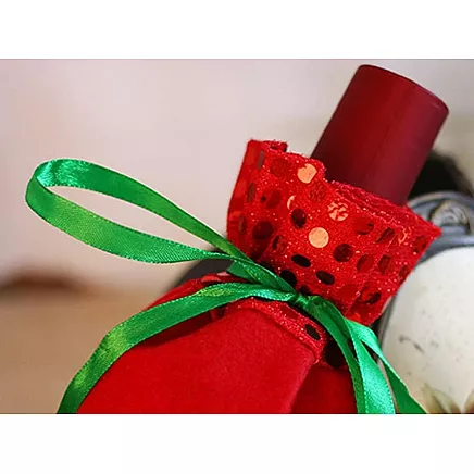 Ziemassvētku Vīna Pudeles Apvalks