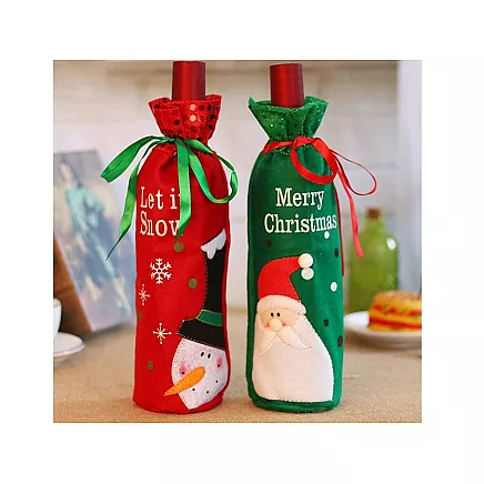 Ziemassvētku Vīna Pudeles Apvalks