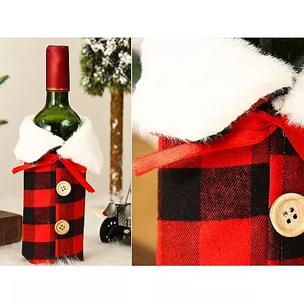 Christmas bottle casket christmas decoration