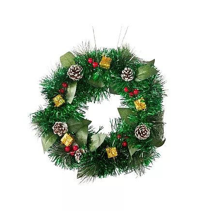Garland christmas wreath christmas decorations door decoration window