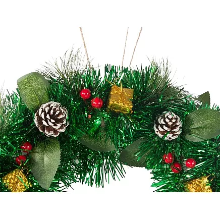 Garland christmas wreath christmas decorations door decoration window
