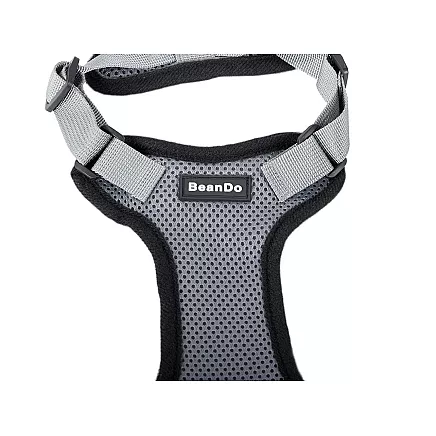 Bezspiedienu pastaigu hārnis maziem suņiem ar rokturi M