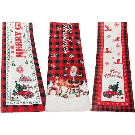 Christmas table runner christmas eve decorative table runner 220x38cm
