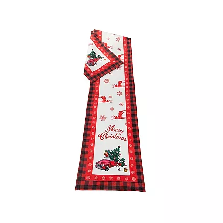 Christmas table runner christmas eve decorative table runner 220x38cm