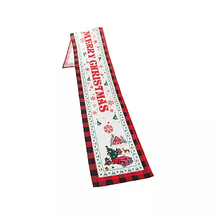 Christmas table runner christmas eve decorative table runner 220x38cm