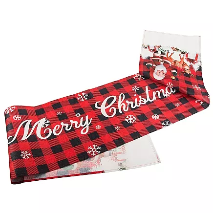 Christmas table runner christmas eve decorative table runner 220x38cm