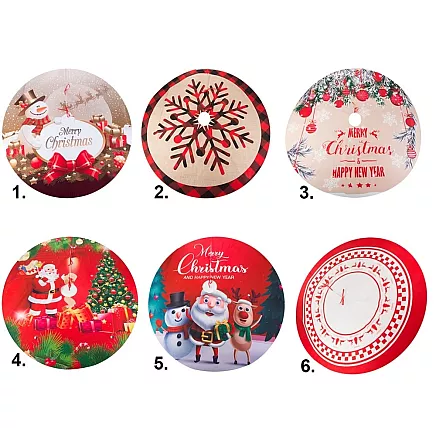 Ziemassvētku Eglīšu Paklājs, 120 cm