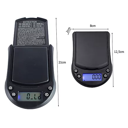 500g/0.1g precious electronic grammer weights