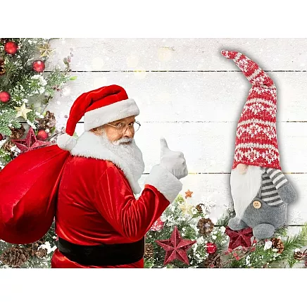 Ziemassvētku Rūķis, Ziemassvētku Vecītis, 38 cm