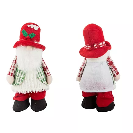 Ziemassvētku Rūķis ar LED Apgaismojumu, 30 cm