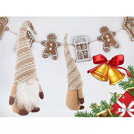 Ziemassvētku Rūķis, Ziemassvētku Vecītis, 48 cm