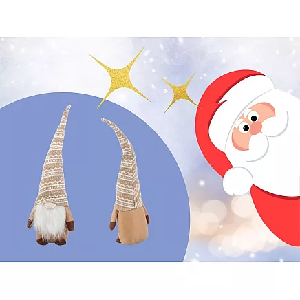 Ziemassvētku Rūķis, Ziemassvētku Vecītis, 48 cm