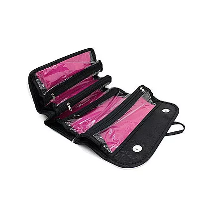 Roll n go make-up bag travel organiser