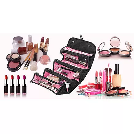 Roll n go make-up bag travel organiser