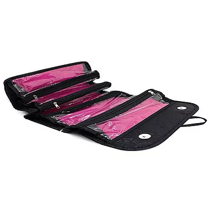 Roll n go make-up bag travel organiser