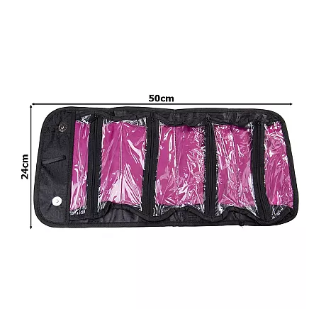 Roll n go make-up bag travel organiser