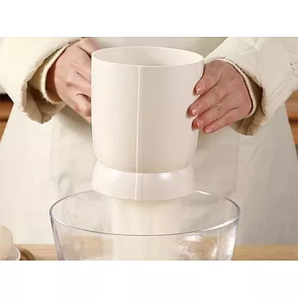 Flour sifting sieve kitchen sifter electric pot strainer