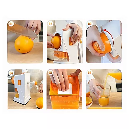 Orange juice squeezer citrus fruit squeezer 500ml manual