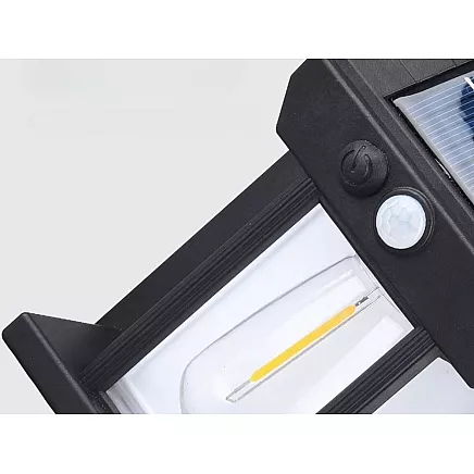 Solar lamp with twilight movement sensor 3 modes waterproof 600lm