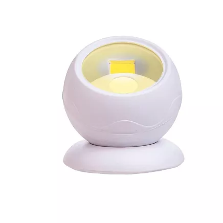 LED kolba 360 bateriju lampa magnēts bezvadu kustības sensors nakts